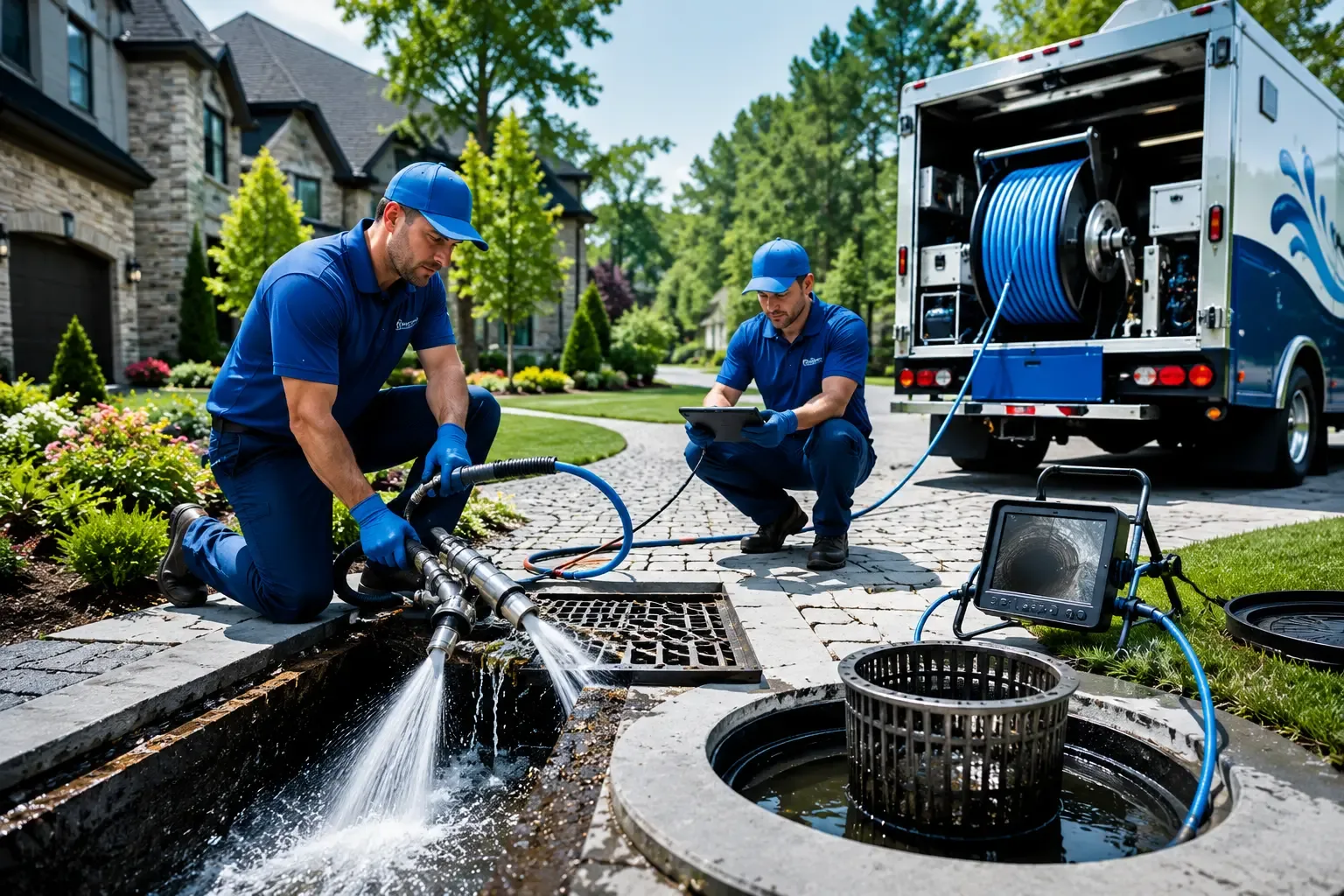 Local outdoor drain cleaning professionals in Check, VA