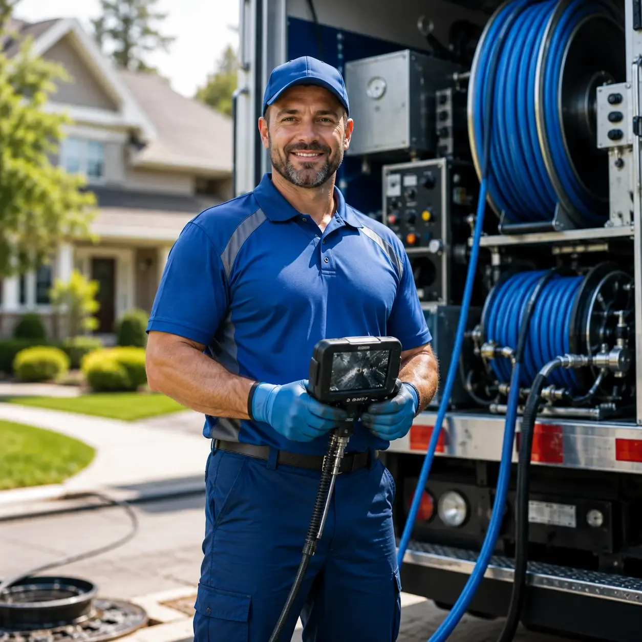 Local outdoor drain cleaning specialists in Check, VA